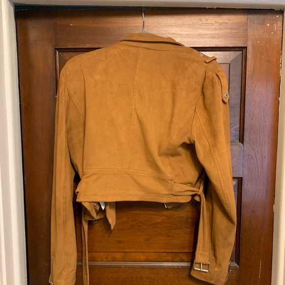 Ashley By 26 International Women's Brown Leather Jacket - Picture 2 of 2